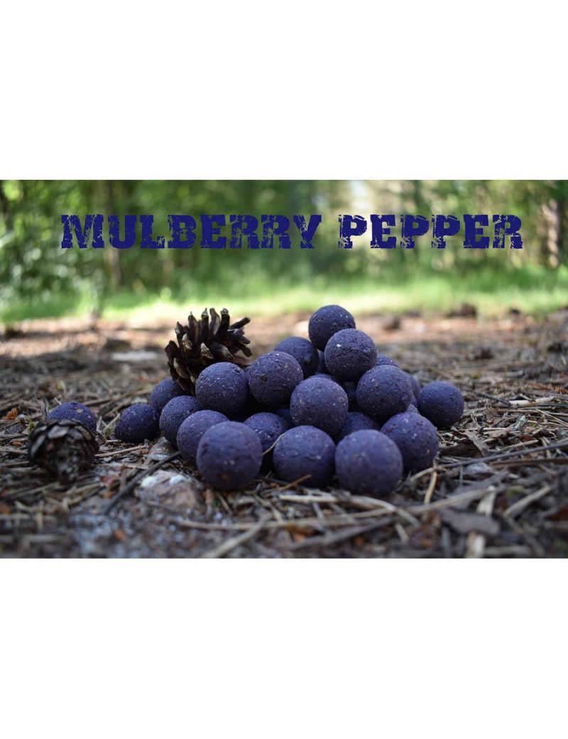 bouillette pêche a la carpe mulberry pepper